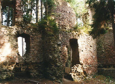 ZŘÍCENINA HRADU POŘEŠÍN