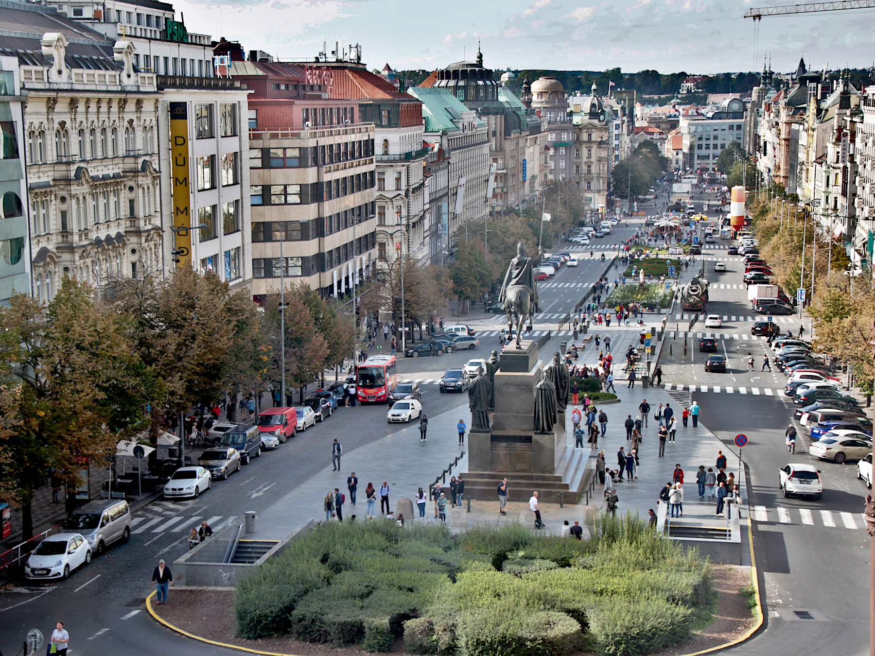 VÁCLAVSKÉ NÁMĚSTÍ - PRAHA NOVÉ MĚSTO