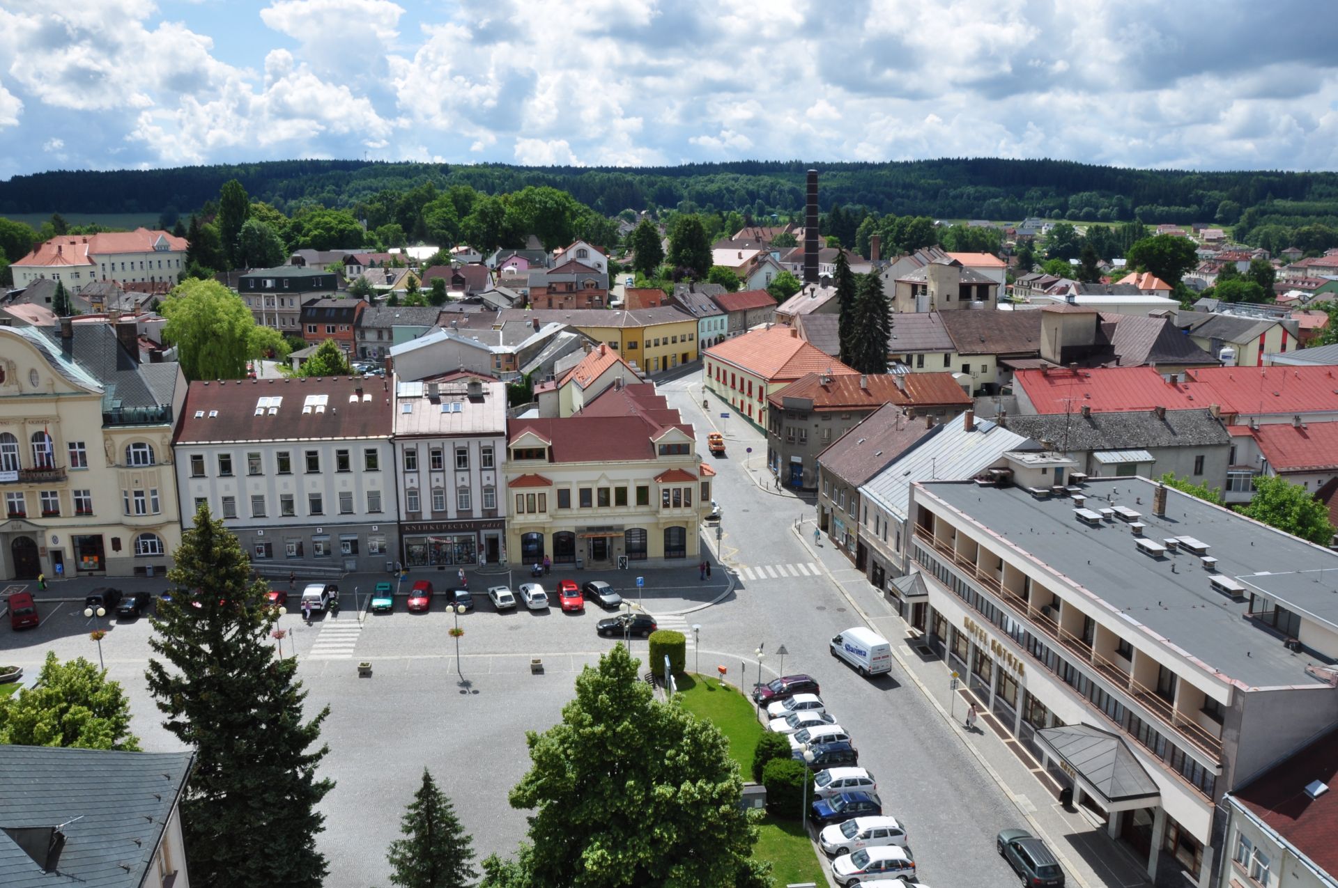 VYHLÍDKOVÁ VĚŽ KOSTELA SV. MIKULÁŠE V HUMPOLCI