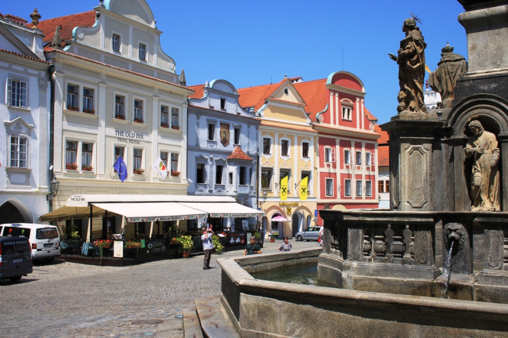 ESK KRUMLOV  MSTSK PAMTKOV REZERVACE  PAMTKA UNESCO