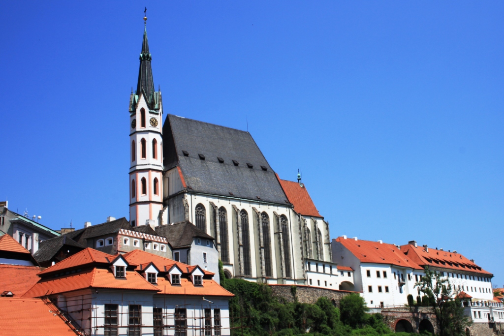 ESK KRUMLOV  MSTSK PAMTKOV REZERVACE  PAMTKA UNESCO