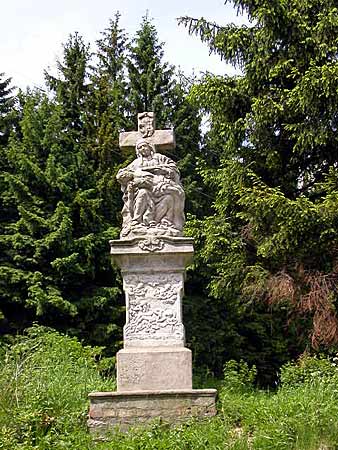 Křižany - plastika sv. Jana Nepomuckého