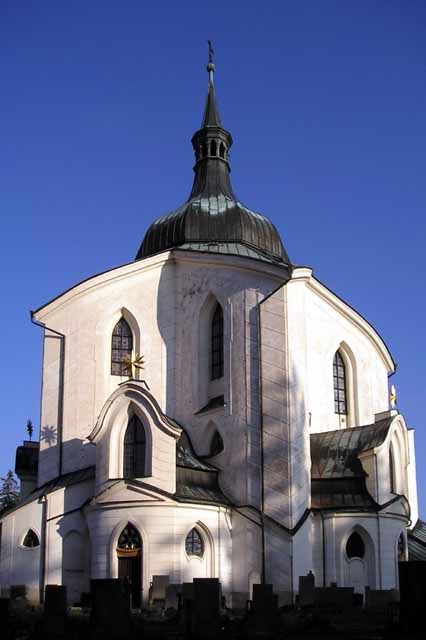 KOSTEL SV. JANA NEPOMUCKÉHO NA ZELENÉ HOŘE U ŽĎÁRU NAD SÁZAVOU – PAMÁTKA UNESCO