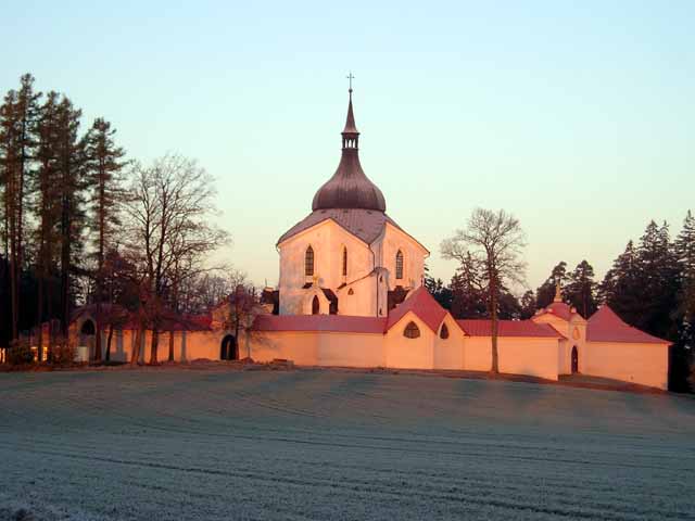 KOSTEL SV. JANA NEPOMUCKHO NA ZELEN HOE U RU NAD SZAVOU  PAMTKA UNESCO