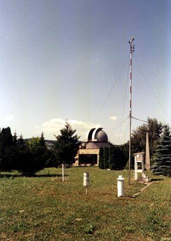 Jižní budova a meteorologická stanice