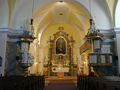Kostel sv. Martina - interir