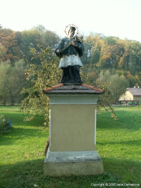 socha J. Nepomůckého